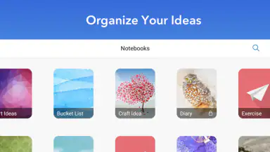 UpNote - notes, diary, journal header