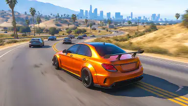 US Car Drive Simulator offline header