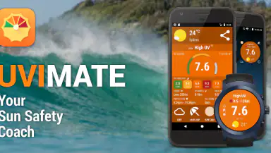 UVIMate - UV Index Now header