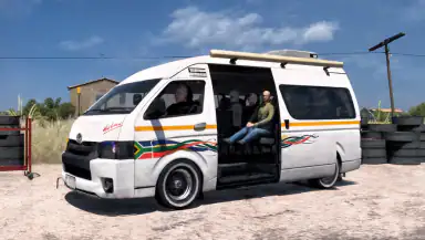 Van Driving Dubai Van Game header