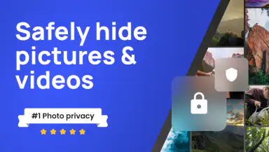Vaulty : Photo Vault & Hide header