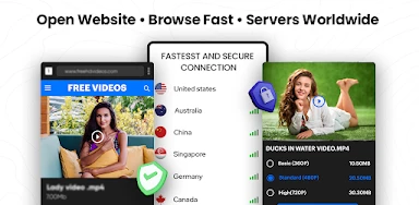 Video Downloader Proxy Browser header