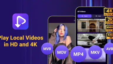 Video Player: HD Play header