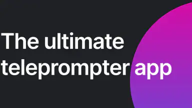 Video Teleprompter - Evelize header
