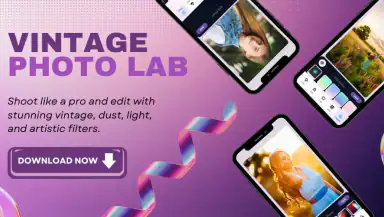 Vintage Photo Lab header