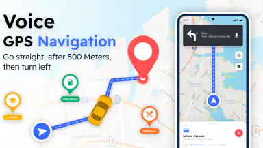Voice GPS - Maps & Navigation header
