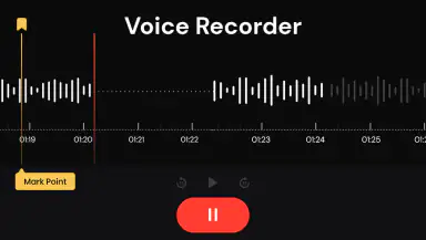 Voice Recorder header