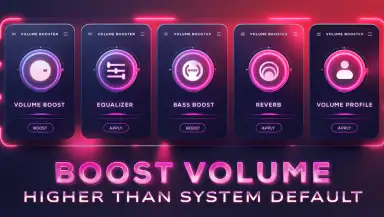 Volume Booster - Bass Booster header