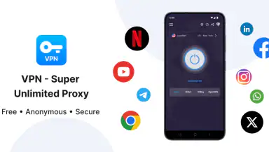VPN - Super Unlimited Proxy header