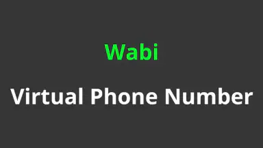 Wabi - Virtual Phone Number header