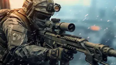 War Sniper: FPS Shooting Game header