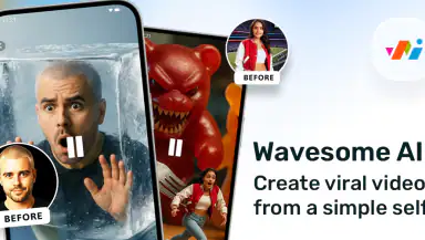 Wavesome.AI Video Generator header