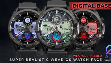 WB Digital Base 2 Watch Face header
