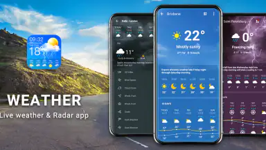 Weather forecast header