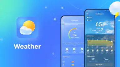 Weather: Live Forecast & Radar header