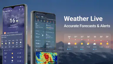 Weather Live - Forecast&Alert header