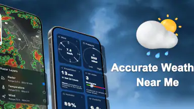 Weather Live - Radar & Alerts header