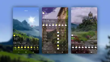 Weather Live Wallpapers header