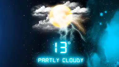 Weather Neon header