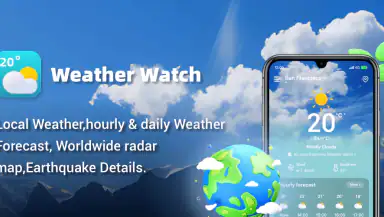 Weather Watch-Live Forecast header