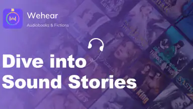 Wehear - Audiobooks & Stories header