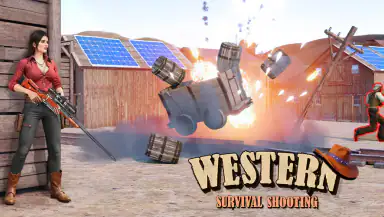 Western Survival Shooting Game header