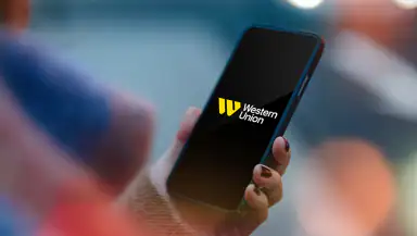 Western Union Send Money Now header