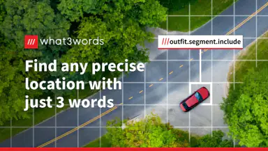 what3words: Navigation & Maps header
