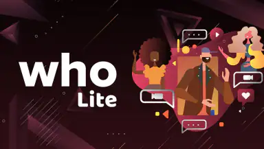 Who Lite - Video chat now header