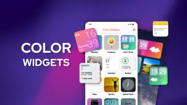 Widgets OS 18 - Color Widgets header