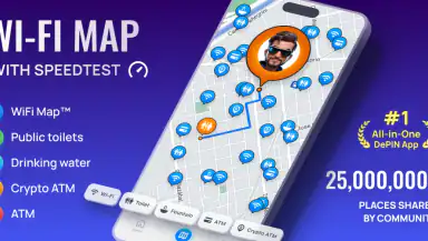 WiFi Map: Free Wi-Fi Near You header