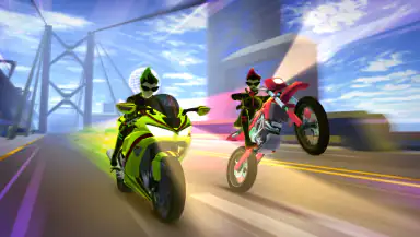 Wild Wheels: Bike Racing header