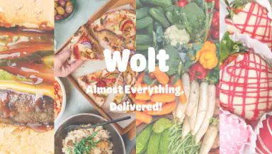 Wolt Delivery: Food and more header
