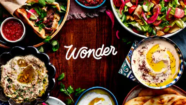 Wonder: Food Delivery header