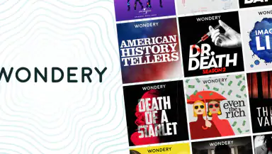 Wondery: Must-Hear Podcasts header