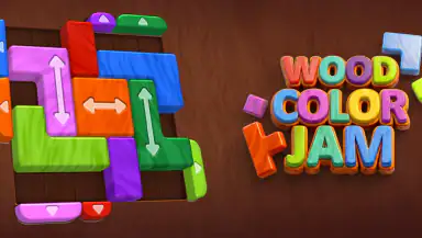Wood Color Jam - Block Puzzle header