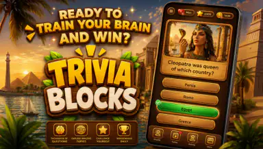 Wood Quiz Blast: Trivia Blocks header