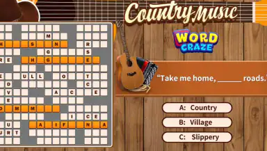 Word Craze - Trivia Crossword header
