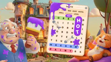 Word Search Hotel header