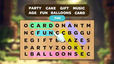 Word Search Hunt header
