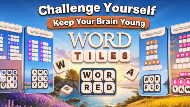 Word Tiles - Relaxing Puzzle header