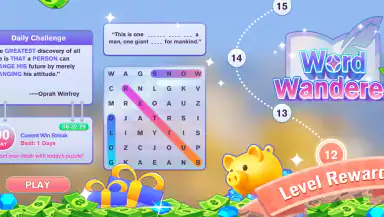 Word Wanderer - win real cash header