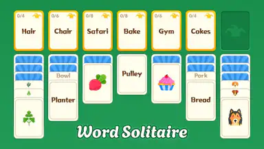 Worditaire: Word Solitaire header