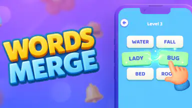 Words Merge: Search Puzzle header
