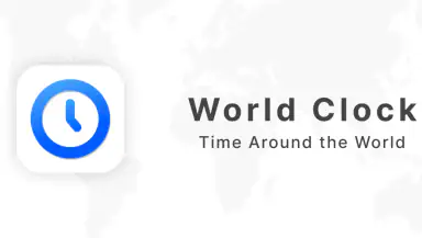 World Clock - World time clock header
