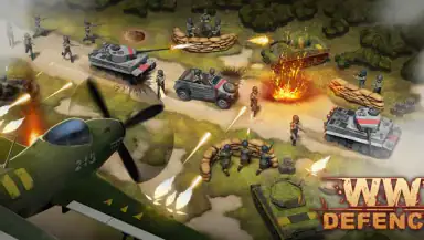 WWII Defense: RTS Army TD game header
