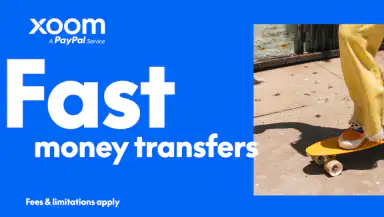 Xoom: Send Money & Transfer header
