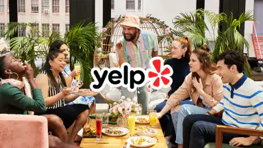 Yelp: Food, Delivery & Reviews header