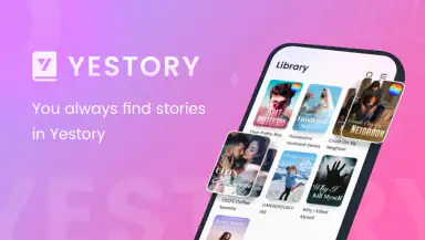 Yestory-Booktok and Story header
