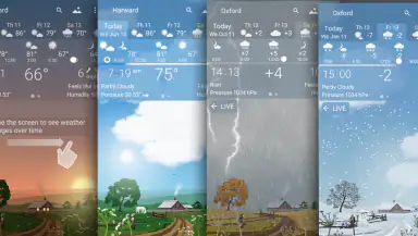 YoWindow Weather and wallpaper header